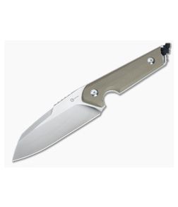 CIVIVI Kepler Torbe Satin 9Cr18MoV Tan G10 Fixed Blade C2109B - CV-C2109B 1