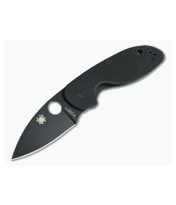 Spyderco Efficient Black G10 Black Blade C216GPBBK - SP-C216GPBBK 1