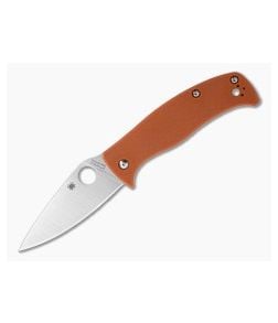 Spyderco Caribbean REX 121 Burnt Orange G10 Compression Lock Knife (3.65" Blade) C217GPBOR - SP-C217GPBOR 1