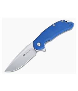 Steel Will Cutjack M390 Flipper Blue G10 Liner Lock C22-2BL - SW-C22-2BL 1