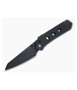 CIVIVI Vision FG Superlock Folder Black G10 Handles Black Nitro-V Modified Sheepsfoot Blade C22036-1 - CV-C22036-1 1