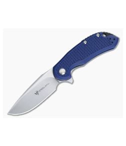 Steel Will Cutjack Mini Blue FRN Flipper Satin D2 C22M-1BL - SW-C22M-1BL 1