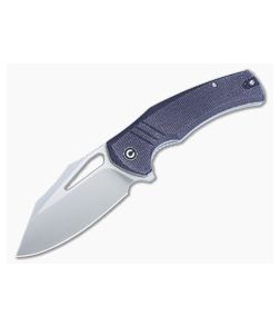 Civivi BullTusk Flipper Purple Micarta 14C28N Blade C23017-3 - CV-C23017-3 1