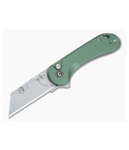 Civivi Elementum Utility Flipper Green Aluminum C23039B-3 - CV-C23039B-3 1