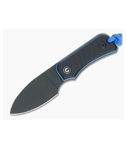 Civivi Baby Banter Fixed Blade Black/Blue G10 - CV-C23045-1 1