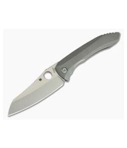 Spyderco Paysan Rassenti S90V Integral Titanium Frame C238TIP - SP-C238TIP 1