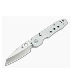 Spyderco Smock Aluminum Satin CruWear - SP-C240ALCWP 1