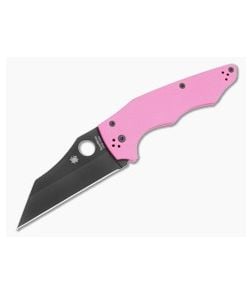 Spyderco YoJumbo Pink G10 Black DLC Sprint Run - SP-C253GPNBKP 1