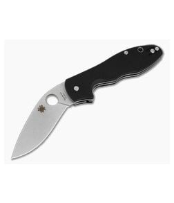 Spyderco Retract Black G10 Liner Lock C276GP - SP-C276GP 1