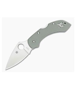 Spyderco Dragonfly Foliage Green G10 Plain VG10 C28GPFG - SP-C28GPFG 1