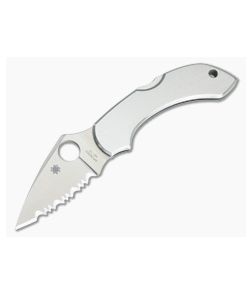 Spyderco Dragonfly Stainless Steel Serrated VG10 C28S - SP-C28S 1