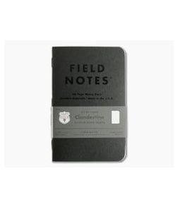 Field Notes Clandestine Limited Edition Dot Graph Paper Memo Notebook 3 Pack - FN-C-41 1