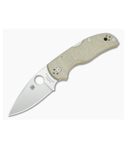 Spyderco Native 5 Brown Micarta CruWear - SP-C41MPCW5 1