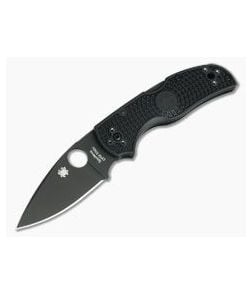 Spyderco Native 5 Lightweight Plain Edge Black Blade C41PBBK5 - SP-C41PBBK5 1