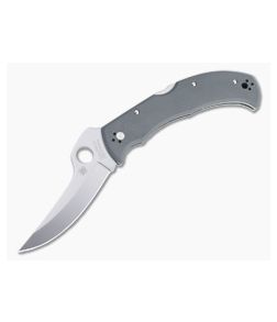 Spyderco Massad Ayoob Sprint Run Plain Cruwear Gray G10 Folder C60GPGY - SP-C60GPGY 1