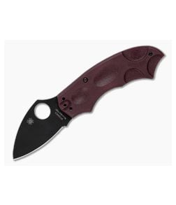 Spyderco Meerkat Burgundy FRN PD#1 Sprint Run - SP-C64BGBKP 1