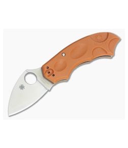 Spyderco Meerkat Sprint Burnt Orange FRN HAP40/SUS 410 Laminate - SP-C64JPBORE 1