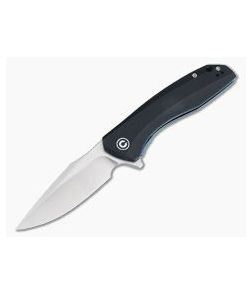 CIVIVI Baklash Black G10 Liner Lock Satin Blade Flipper C801C - CV-C801C 1