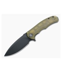 CIVIVI Praxis Bead Blasted Ultem Flipper Black Blade C803M - CV-C803M 1