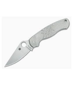Spyderco Flytanium ParaMilitary 2 Titanium Grooves S110V - FT-C81-002 1