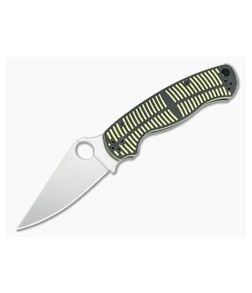 Spyderco Para Military 2 Salt MagnaCut Yellow and Black G10 C81GBKYLMCP2 - SP-C81GBKYLMCP2 1