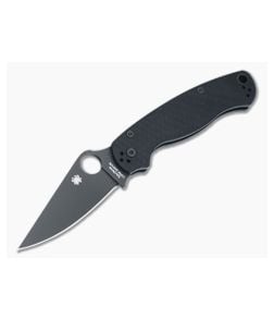Spyderco Para Military 2 Black DLC S45VN Compression Lock Folder C81GPBK2 - SP-C81GPBK2 1