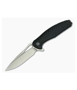 CIVIVI Wyvern C902B Black FRN Satin D2 Liner Lock Flipper - CV-C902B 1