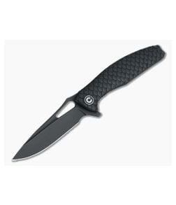 CIVIVI Wyvern Black Stonewashed D2 Black Scale FRN Liner Lock Flipper C902I - CV-C902I 1