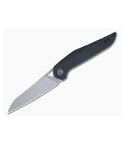 CIVIVI Mckenna Isham Black G10 Damascus Liner Lock Top Flipper C905DS - CV-C905DS 1