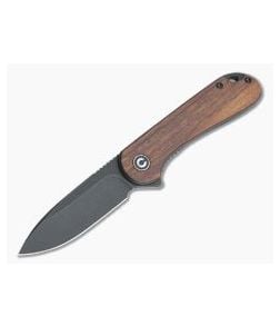 CIVIVI Elementum C907U Cuibourtia Wood Dark Stonewashed D2 Liner Lock Flipper - CV-C907U 1