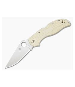 Spyderco Stretch 2 Ivory FRN Satin VG-10 Folding Knife (3.48") Pre-Owned C90FPIV2 - SP-C90FPIV2-PRE 1