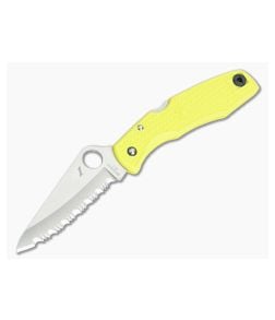 Spyderco Pacific Salt SpyderEdge Yellow C91SYL - SP-C91SYL 1