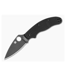 Spyderco UK Penknife Salt Black G10 DLC Magnacut (2.95" Blade) C94GMCBKP - SP-C94GMCBKP 1