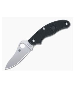 Spyderco UK Penknife UKPK Drop Point BD1N Black FRN Slip Joint Folder C94PBK3 - SP-C94PBK3 1