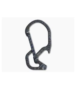 CIVIVI Click Flamed Titanium Carabiner Key Ring Multi Tool CA-01B - CV-CA-01B 1