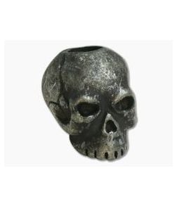 Schmuckatelli Classic Skull Bead Black Oxidized Pewter - ST-CB 1