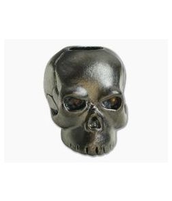 Schmuckatelli Classic Skull Bead Hematite Plated Matte Finish - ST-CHM 1