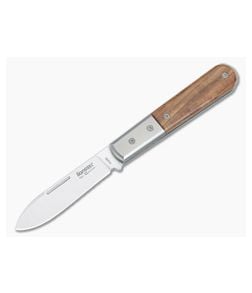 LionSteel Roundhead Barlow Santos Wood Slip Joint M390 Spearpoint CK0111-ST - LS-CK0111-ST 1