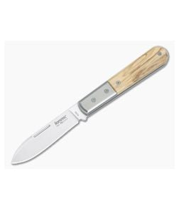 LionSteel Roundhead Barlow Olive Wood Slip Joint M390 Spearpoint CK0111-UL - LS-CK0111-UL 1
