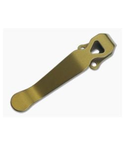 Lynch Northwest Benchmade Standard Bronze Titanium Deep Carry Pocket Clip CL-BM-STD-ANO-BRZ - LNW-CL-BM-STD-ANO-BRZ 1