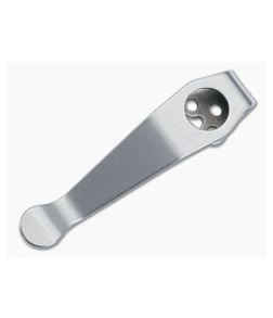 Lynch Northwest Spyderco Standard Stonewashed Titanium Deep Carry Pocket Clip CL-SPY-STD-STO - LNW-CL-SPY-STD-STO 1