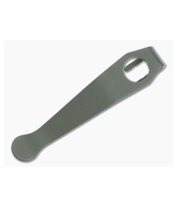 Lynch Northwest Spyderco Standard Sandwashed Titanium Wire Clip Replacement Deep Carry Pocket Clip CL-WRE-STD-SND - LNW-CL-WRE-STD-SND 1