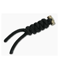 Chris Reeve Large Sebenza/Umnumzaan Lanyard Black with Gold Pin - CRK-COM-7138 1