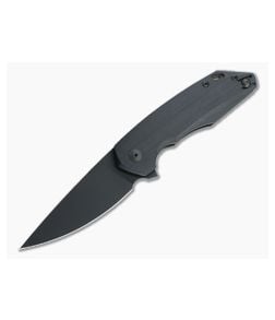 GiantMouse ACE Corta PVD M390 Black G10 Liner Lock Flipper - GM-CORTA-G10-PVD 1