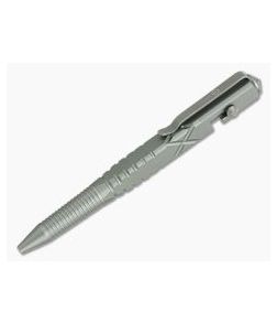 CIVIVI C-Quill Gray Hard Anodized Aluminum Bolt Action Pen CP-01A - CV-CP-01A 1