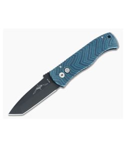Protech Emerson CQC-7 DLC Tanto Tidal Wave Crosscut G-carta Top Automatic Knife CQC7-M-02 - PT-CQC7-M-02 1