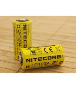 Nitecore CR123A Lithium Battery 2-Pack - NC-CR123A 1