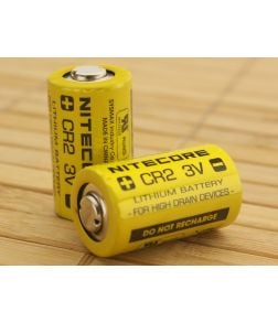 Nitecore CR2 Lithium Battery 2-Pack - NC-CR2 1