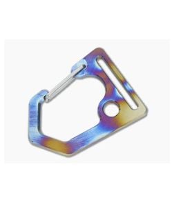 Tuff-Writer D22 Uncus Titanium Flamed Carabiner - TW-CRB-001 1