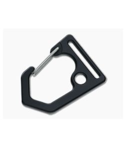 Tuff-Writer D22 Uncus Aluminum Black Carabiner - TW-CRB-004 1